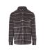 Chemise grises/bordeaux homme o'neill superfleece-1