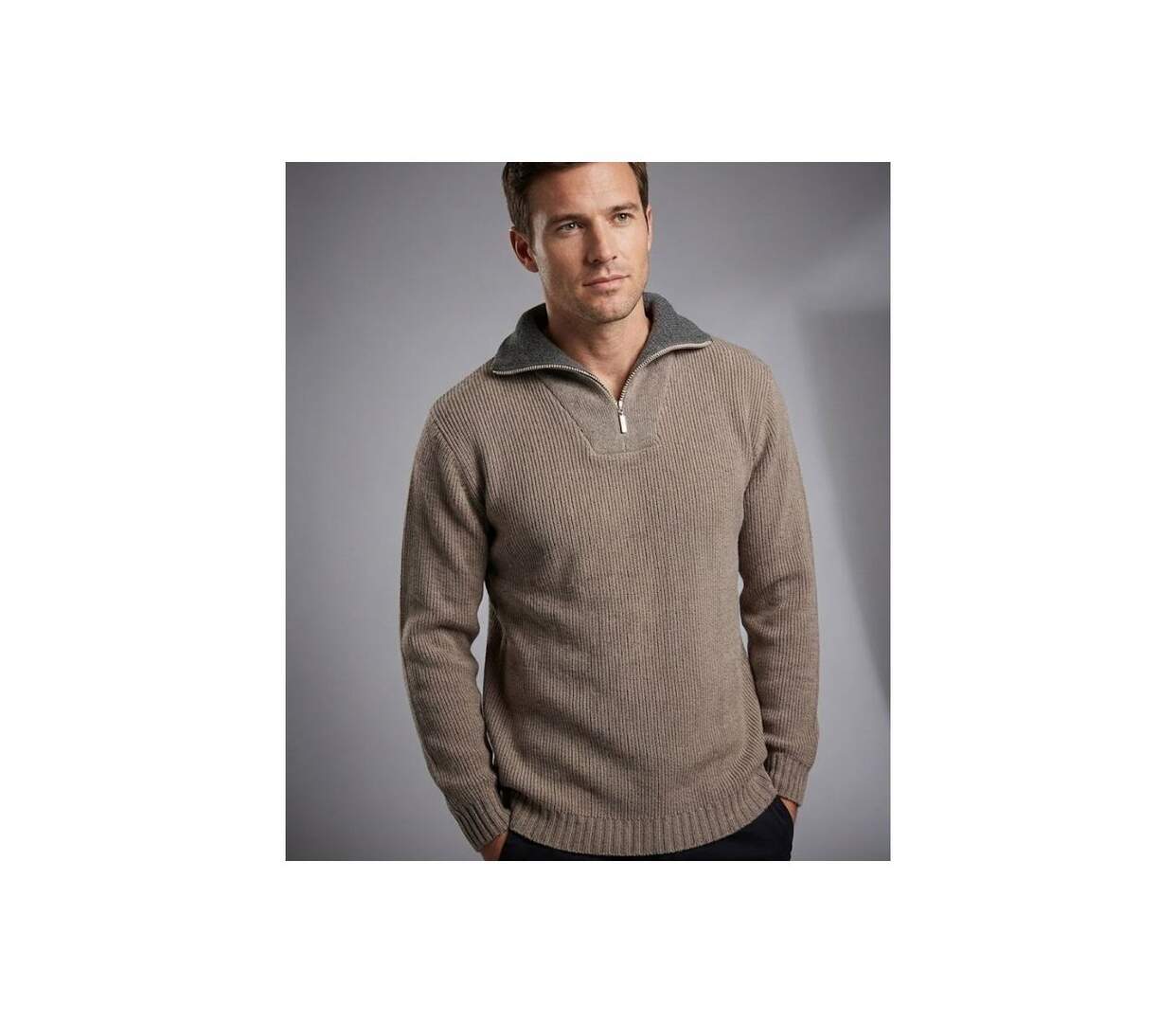 Pull camionneur col camionneur 30% laine PRIMO3-4