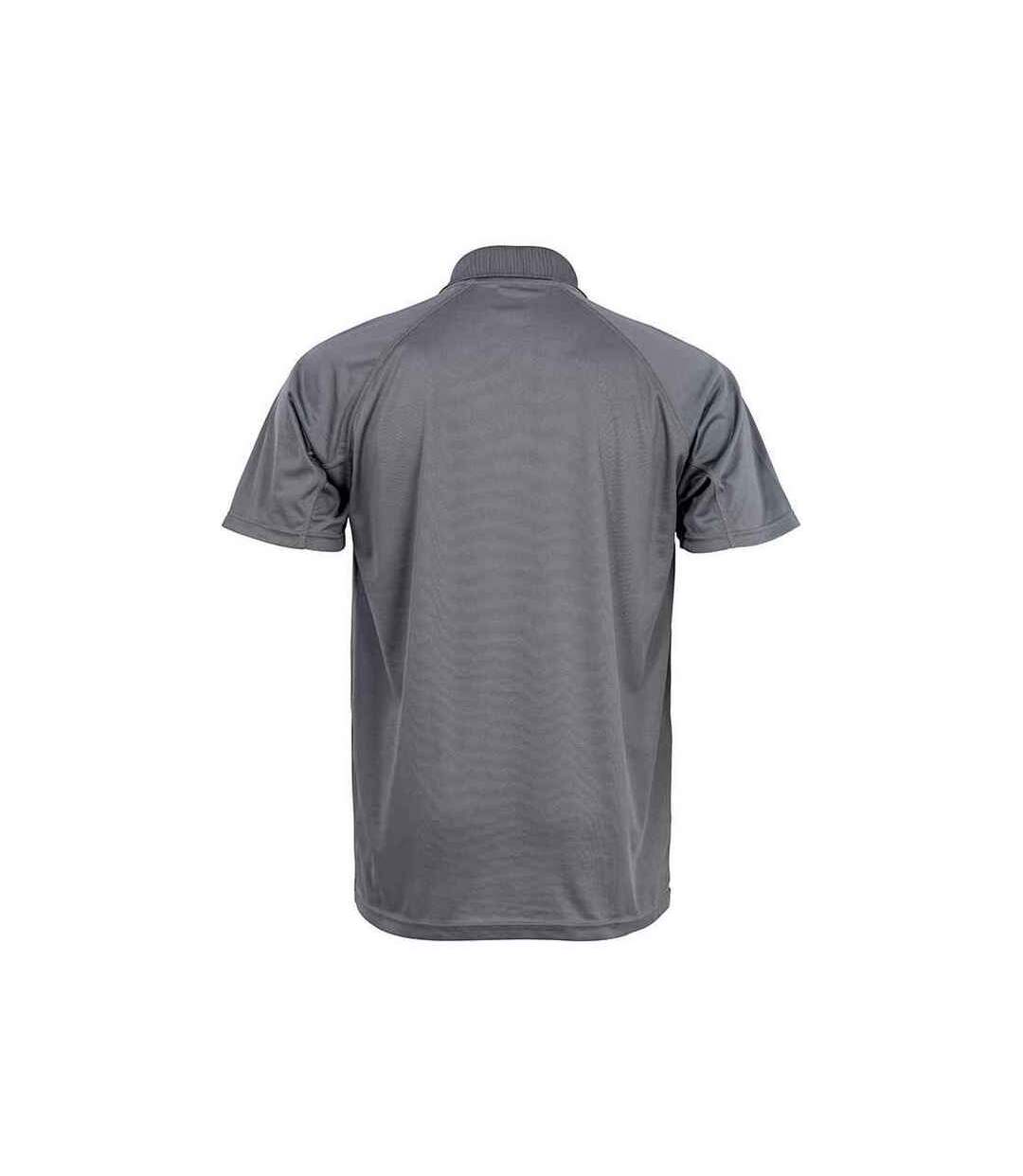 Womens/ladies performance aircool polo shirt grey Spiro