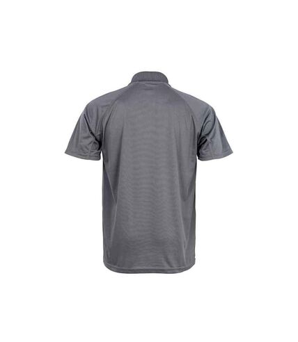 Womens/ladies performance aircool polo shirt gray Spiro