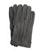 Unisex adult leather gloves black Eastern Counties Leather-2