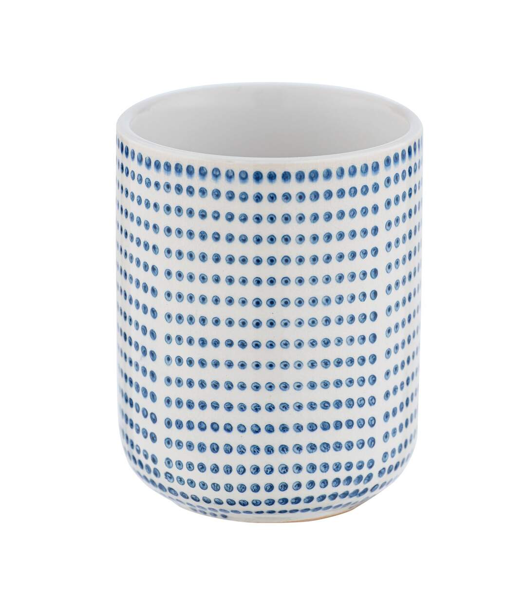 Gobelet de salle de bain design bord de mer Nole - Blanc-1