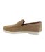 Mens Leather Slip-on Moccasins Sand Jack Wills-3