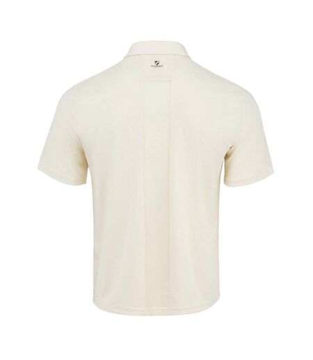 Mens Slaz Aero Logo Cricket Shirt Cream Slazenger