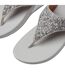 Sandales Style Scintillant Femme Argenté Fit Flop-4