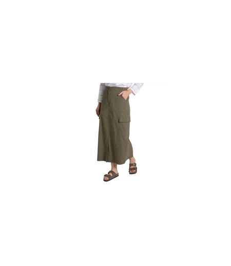Womens/ladies Pro Nosilife Midi Skirt Wild Olive Craghoppers