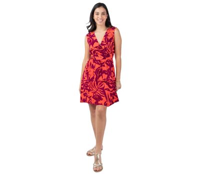 Robe courte femme été Melyna taille Empire Coton Du Monde