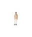 Mens Paris Stretch Polo Shirt Beige Lacoste-1