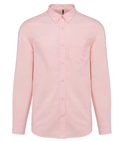 Chemise oxford manches longues - Homme - K533 - rose clair