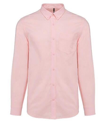 Chemise oxford manches longues - Homme - K533 - rose clair