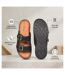 OZABI Sandales homme boucles réglables confort été-4