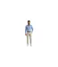 Mens Cotton Slim Chinos White Boss-1