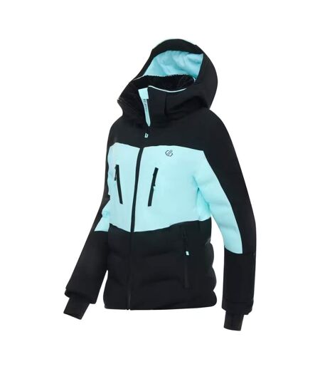 Veste Carve It Femme Turquoise Pâle Noir Dare 2B