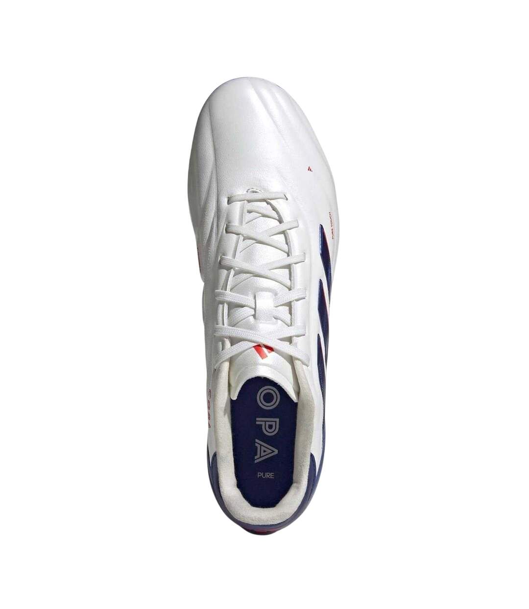 Unisex Adult Copa Pure 2 Elite Leather Artificial Ground Football Boots White Adidas-3