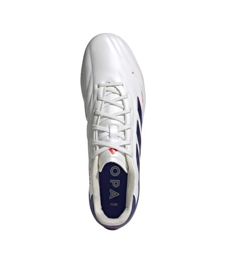 Unisex Adult Copa Pure 2 Elite Leather Artificial Ground Football Boots White Adidas