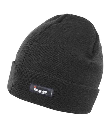 Result Woolly Thermal Ski/Winter Hat with 3M Thinsulate Insulation (Charcoal) - UTBC970