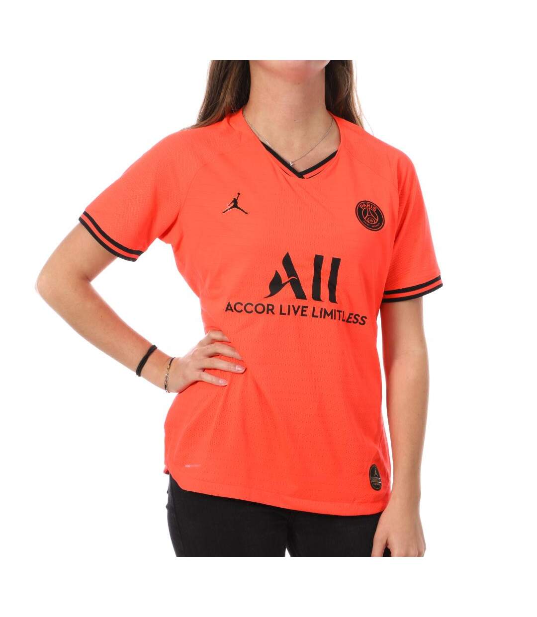 PSG Maillot Rouge Femme Nike Jordan Extérieur 2019/2020 - L-1