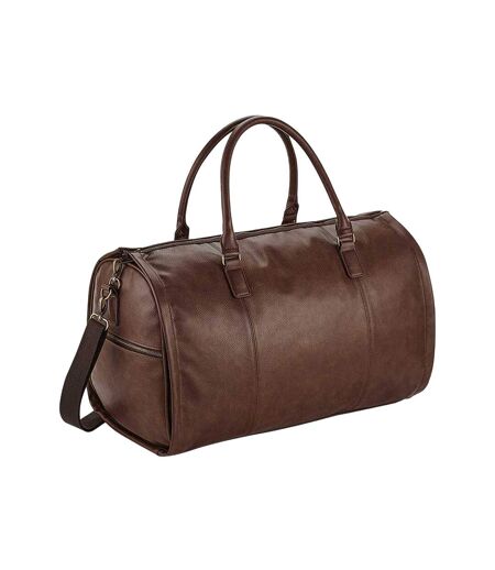 Nuhide garment weekender duffel/holdall bag one size tan Quadra