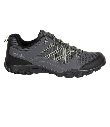 Mens Edgepoint Iii Low Rise Hiking Shoes Briar Lime Punch Regatta