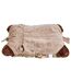 Bouillotte Coussin Micro-Ondable 34cm Marron-4