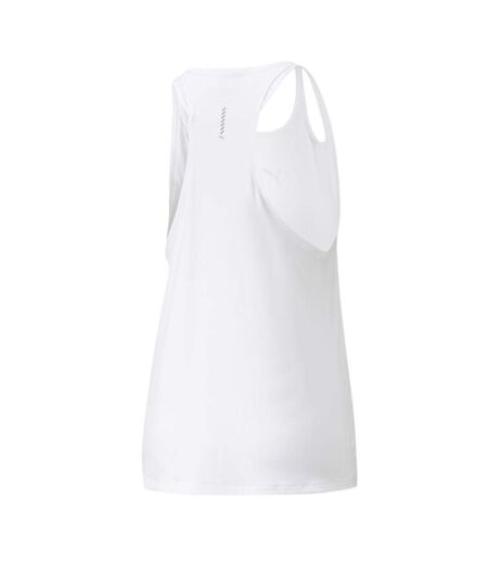 Débardeur blanc femme puma run cloudspun - l