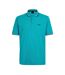 Mens Paddy Short-sleeved Polo Shirt Blue Boss-1