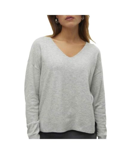 Pull gris femme vero moda breezess