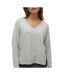 Pull gris femme vero moda breezess-1