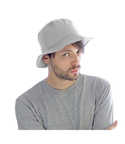 Atlantis Cotton Bucket Hat (White) - UTAB482