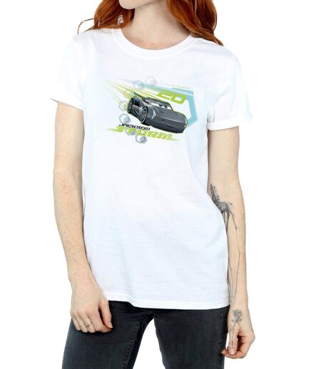 Disney - T-shirt CARS JACKSON STORM - Femme (Blanc) - UTBI16031