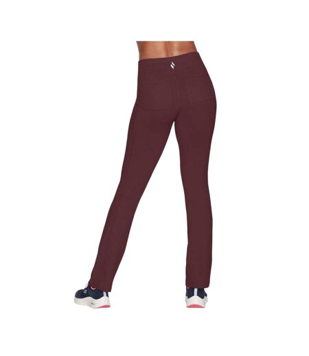 Womens/ladies Go Walk Shape & Lift Leggings Purple Skechers