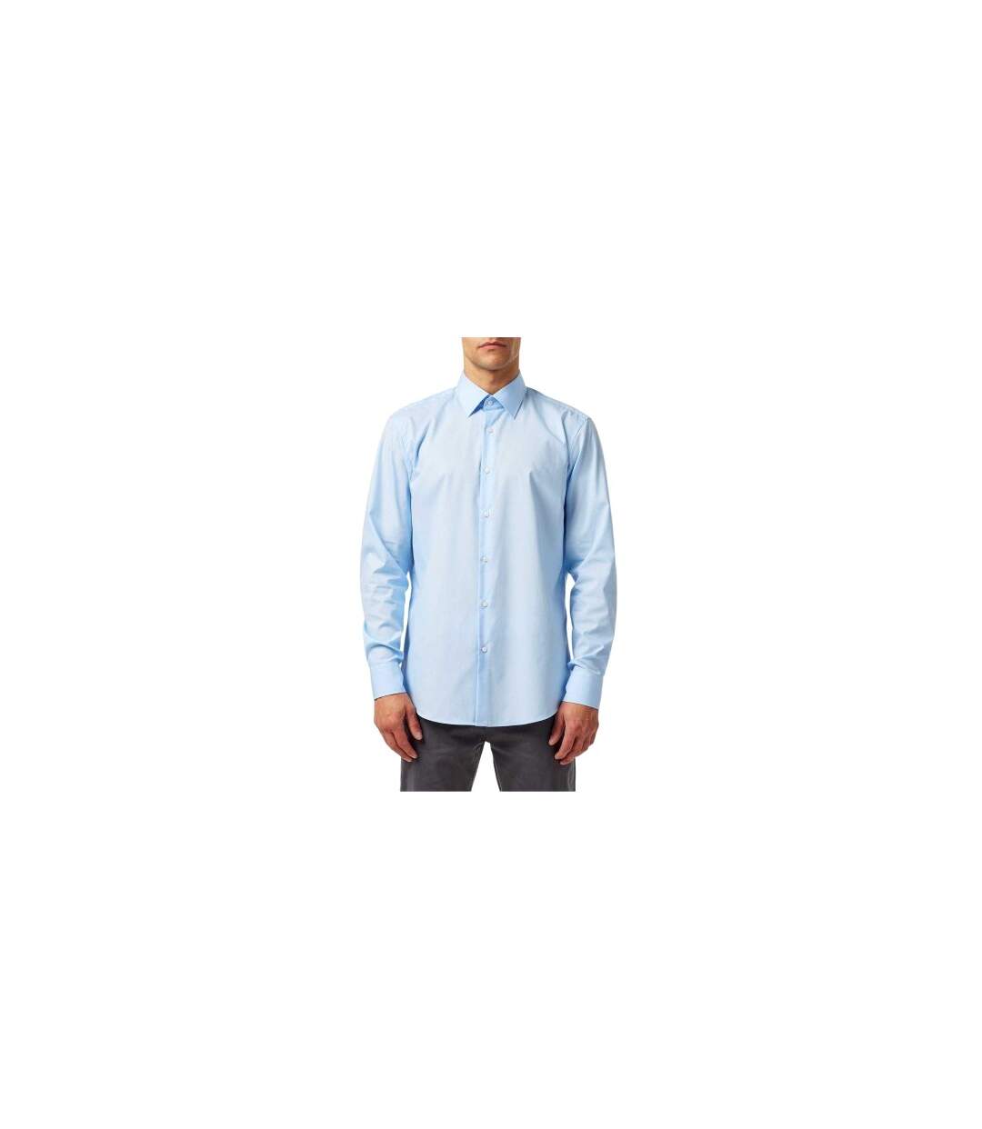 Chemise Manches Longues Joe Homme Bleu Pâle Boss-1