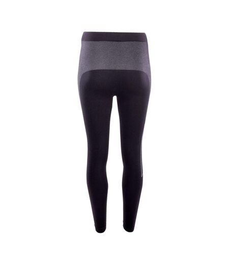 Hi-Tec Womens/Ladies Buraz Logo Thermal Leggings (Black/Gray) - UTIG571