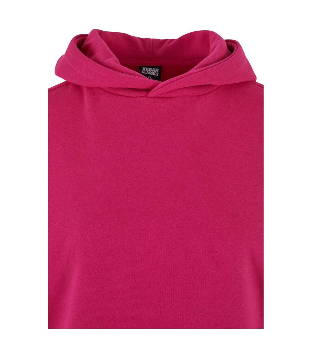 Sweat Court À Capuche Femme Rose Vif Urban Classics-4