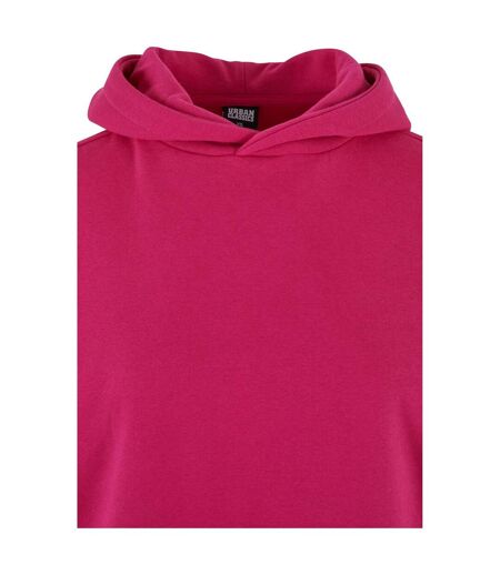 Sweat Court À Capuche Femme Rose Vif Urban Classics