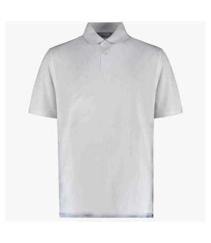 Polo homme blanc Kustom Kit