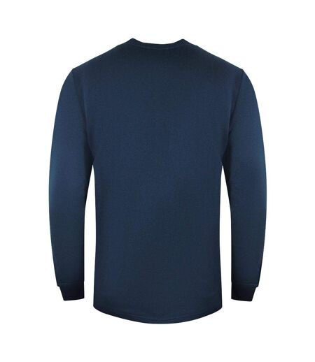 Unisex Adult Floral Sweatshirt Navy Blue Cavalli Class