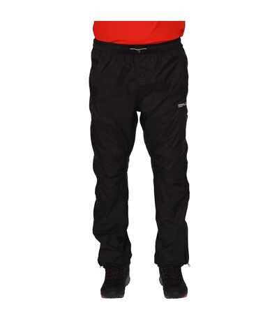 Regatta Great Outdoors Mens Adventure Tech Active Packaway II Overtrousers (Black) - UTRG493