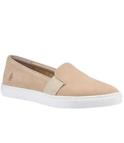 Hush Puppies Womens/Ladies Tillie Leather Casual Shoes (Tan) - UTFS9727