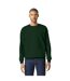Sweat Uni Col Ras-du-cou Softstyle Adulte Vert Foncé Gildan-3