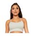 Brassière De Sport Motif/style Blocs De Couleurs Femme Vert Missy Empire-4