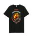 Amplified - T-shirt FIRE - Adulte (Noir) - UTGD1157