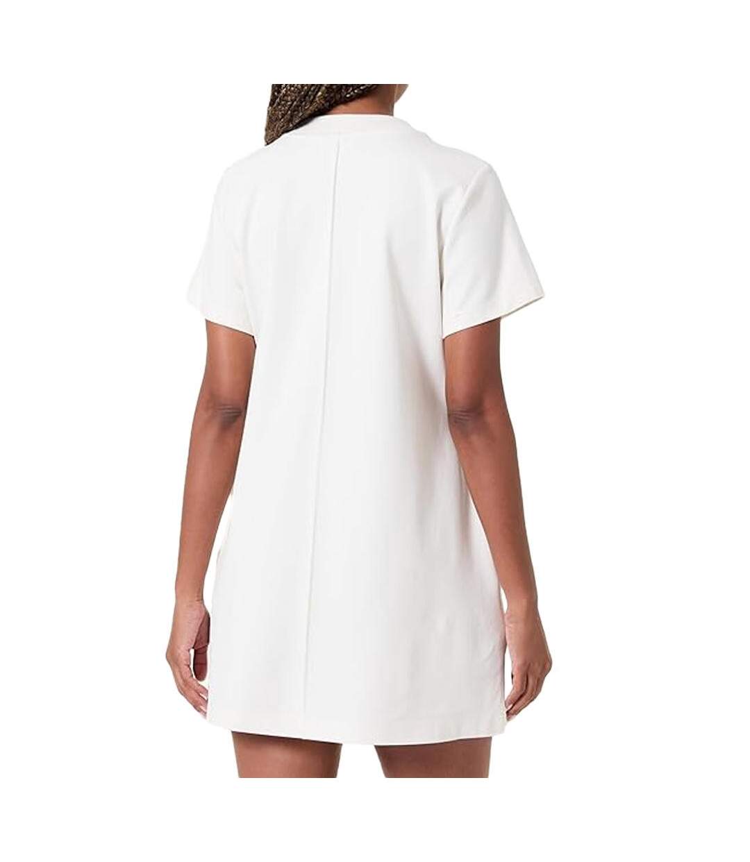 Robe blanche femme calvin klein jeans punto - l-2