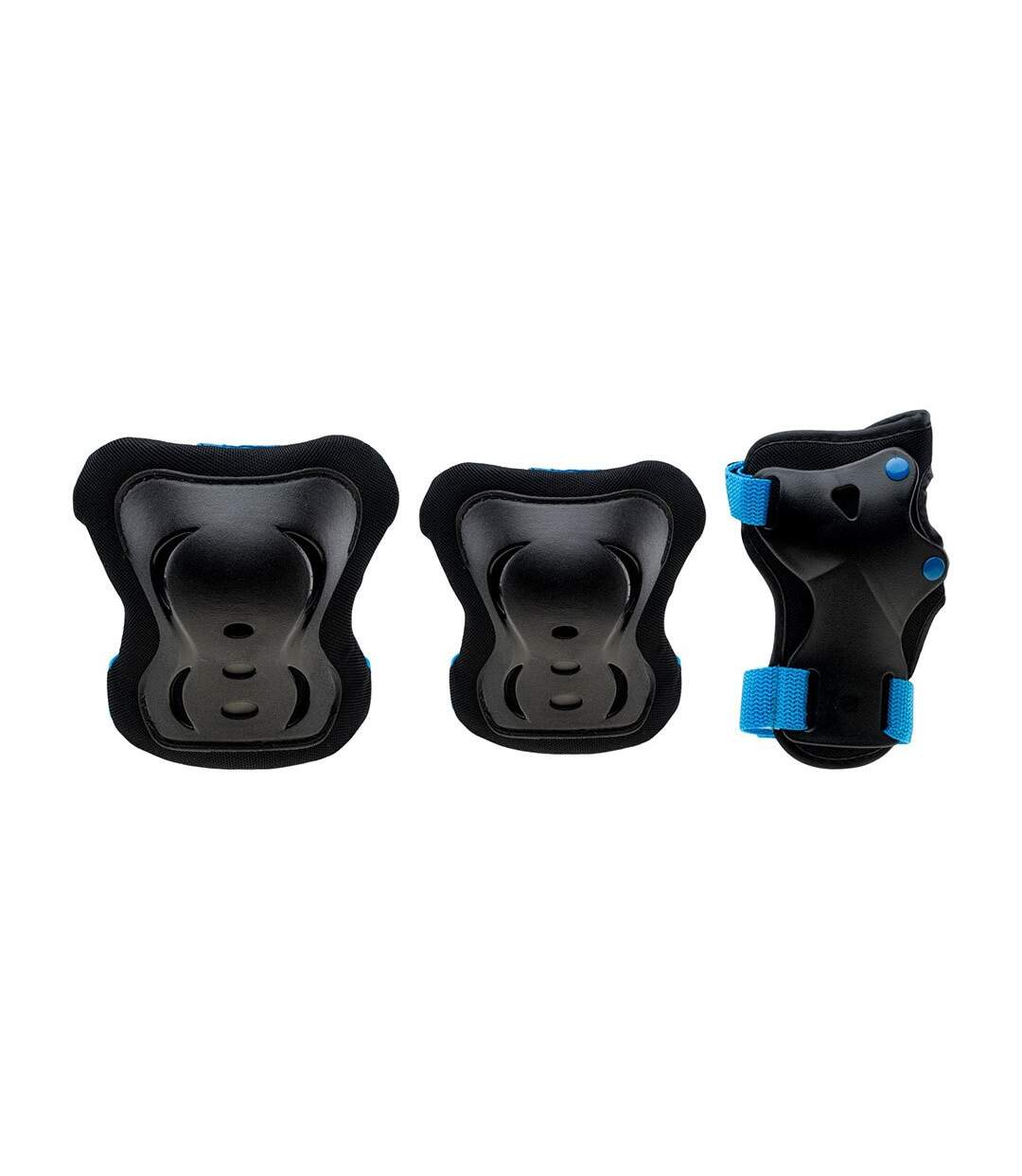 Ensemble genouillère guardiano enfant l noir / bleu vif Coolslide-1