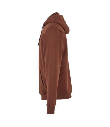 Sweat à capuche hommes marron foncé Build Your Brand