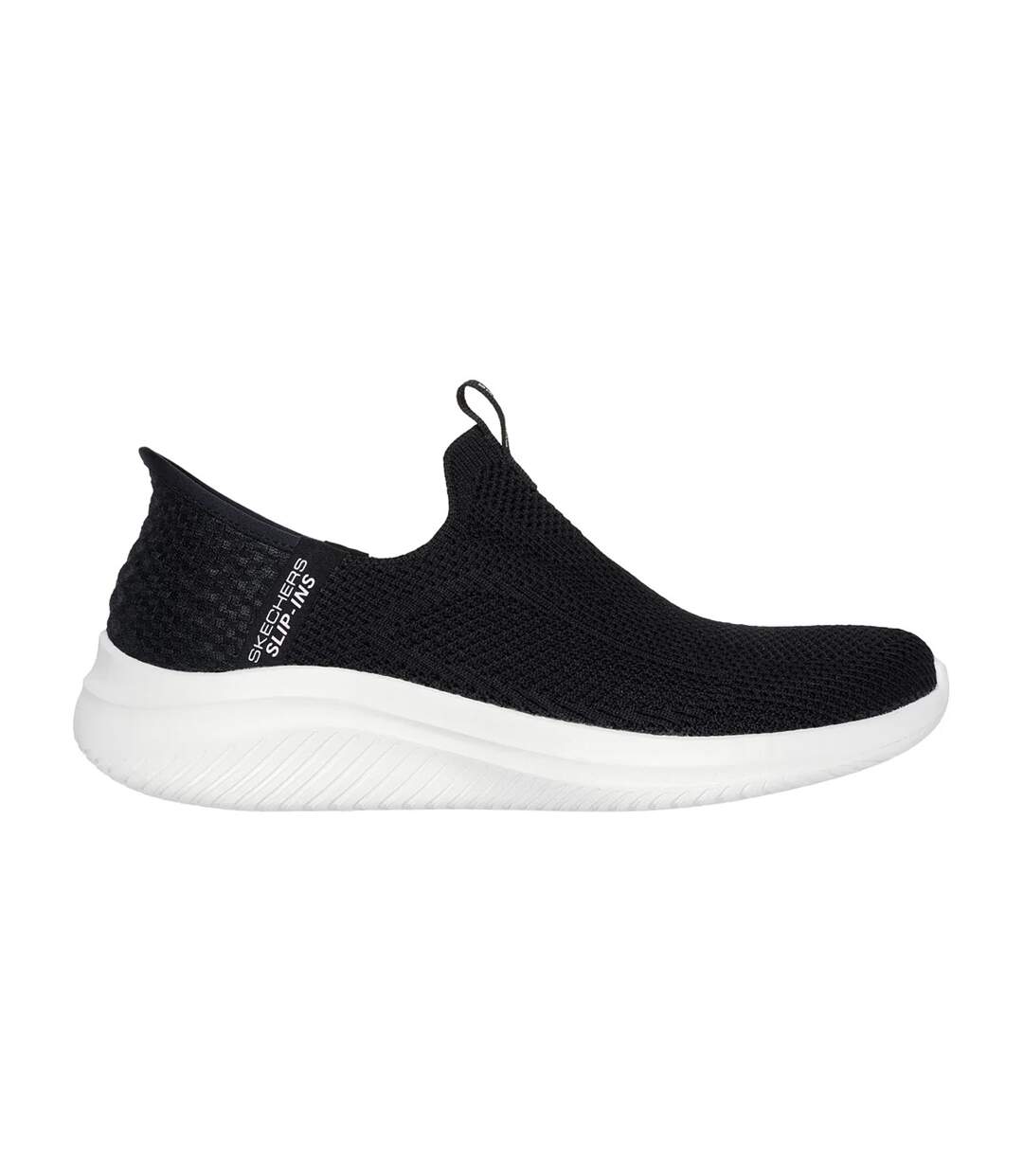 Womens/ladies Ultra Flex 3.0 Easy Win Trainers Black Skechers-3