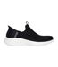 Womens/ladies Ultra Flex 3.0 Easy Win Trainers Black Skechers-3