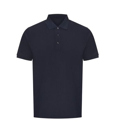 PRO RTX Mens Pro Piqué Moisture Wicking Polo Shirt (Navy)