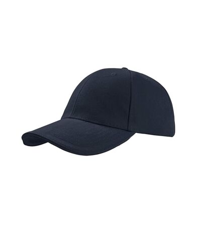 Atlantis Liberty Sandwich Heavy Brush Cotton 6 Panel Cap (Navy/Navy)