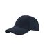 Atlantis Liberty Sandwich Heavy Brush Cotton 6 Panel Cap (Navy/Navy)